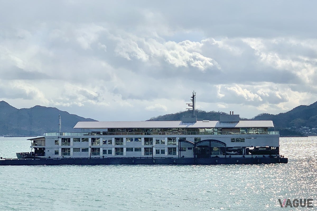 宿型クルーズ船「ガンツウ」