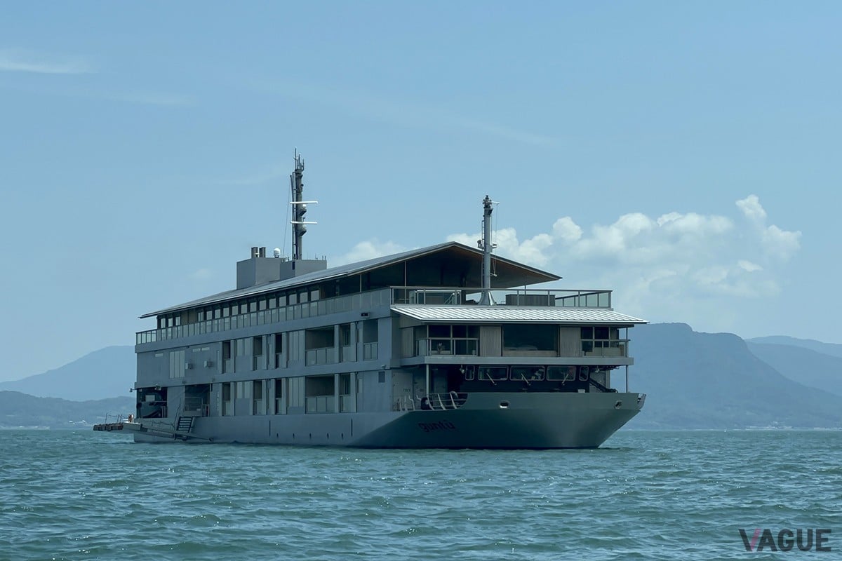 宿型クルーズ船「ガンツウ」