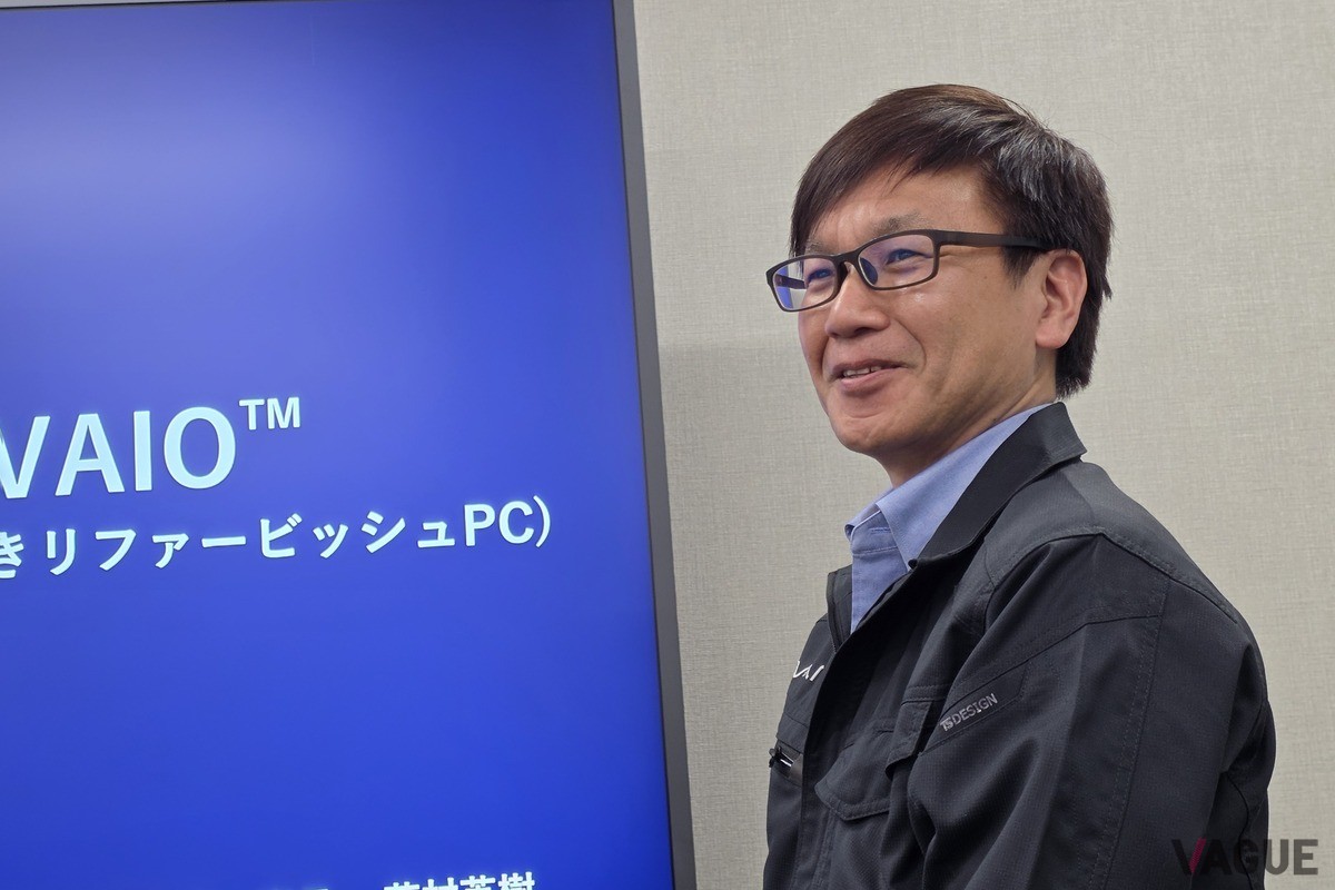 VAIO株式会社 法人営業本部 Reborn VAIO事業室 花村英樹氏。メーカー保証付きリファービッシュPC「Reborn VAIO」の立ち上げをリードし、循環型モデルでVAIOの価値を延命させるキーマン