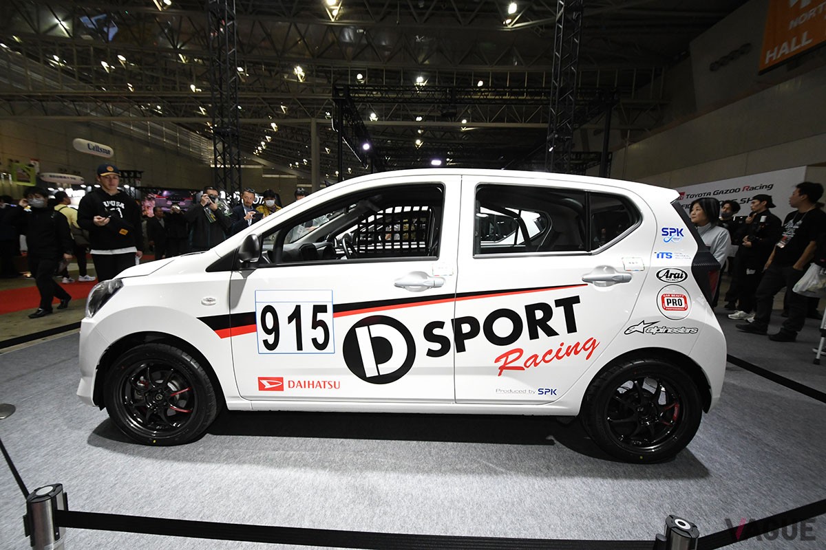 ダイハツ「ミラ イース tuned by D-SPORT Racing 10時間耐久レース参戦車」