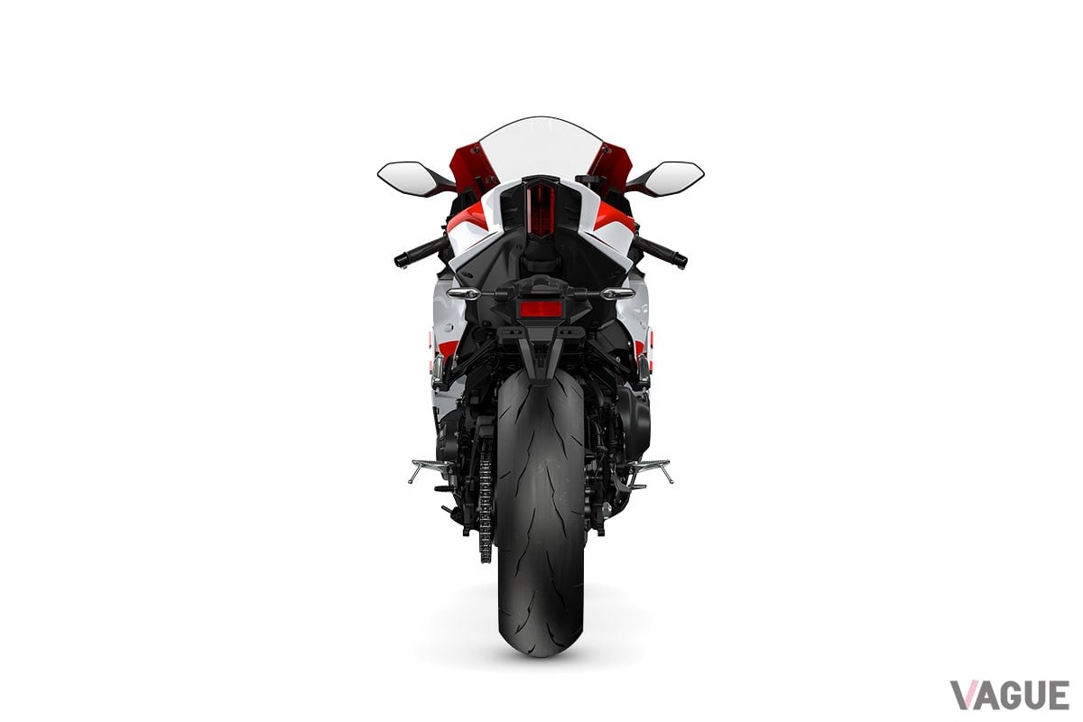 ヤマハ創立70周年の記念カラーをまとった「YZF-R9」