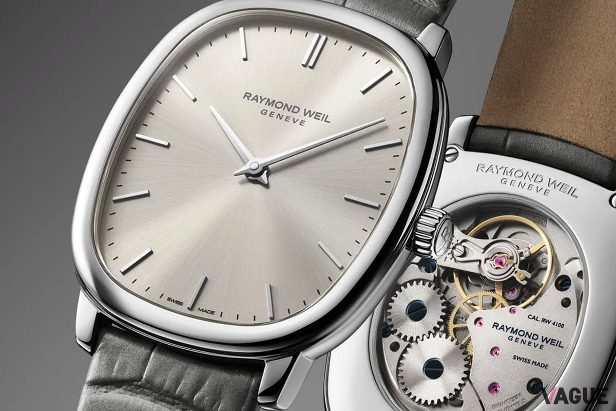 本物の価値をカジュアルに身にまとう贅沢。「レイモンド・ウェイル トッカータ ヘリテージ」オールドグレー（品番：2280-STC-64001、27万5000円 消費税込）