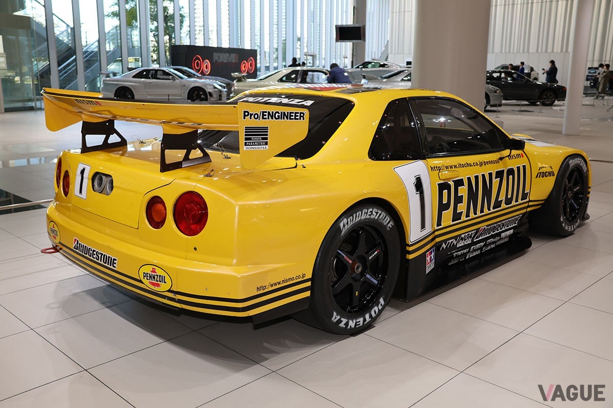 「FOREVE“R”～GT-Rファンは永遠に～」では、数々の伝説を打ち立てた歴代レーシングカーも勢ぞろい