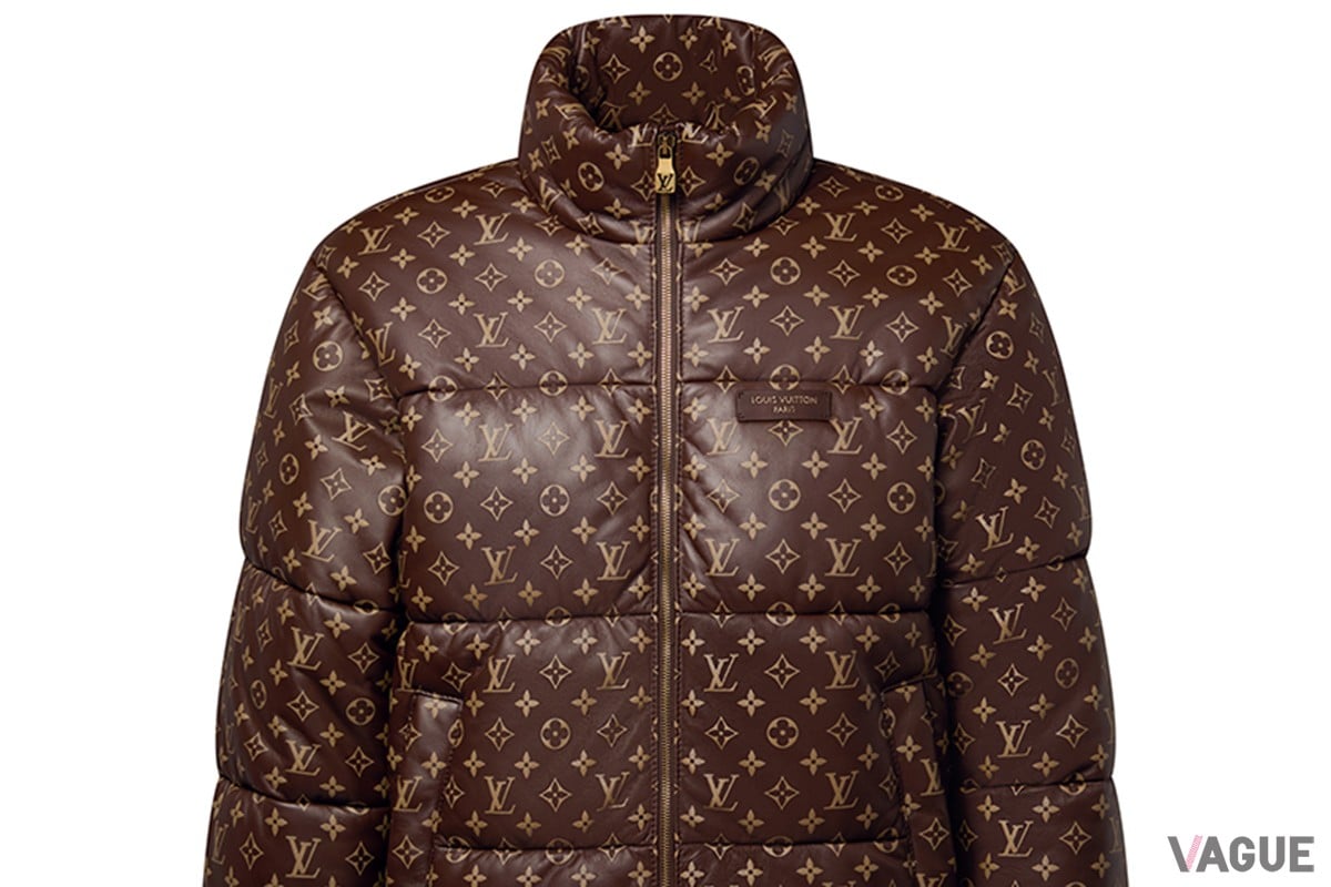 モノグラム レザー パッファージャケット:122万1000円