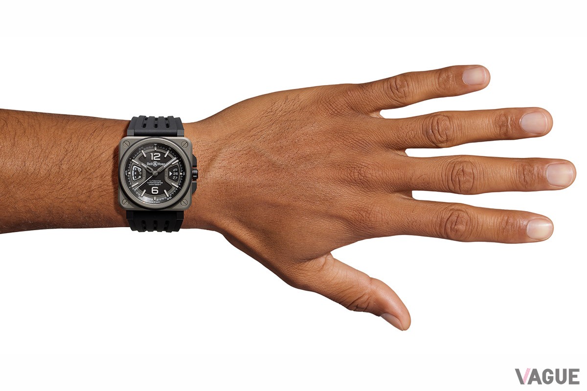 ケース幅は「BR-03」と同じ41mm。扱いやすく、程よい存在感を主張できる絶妙なサイズ感だ