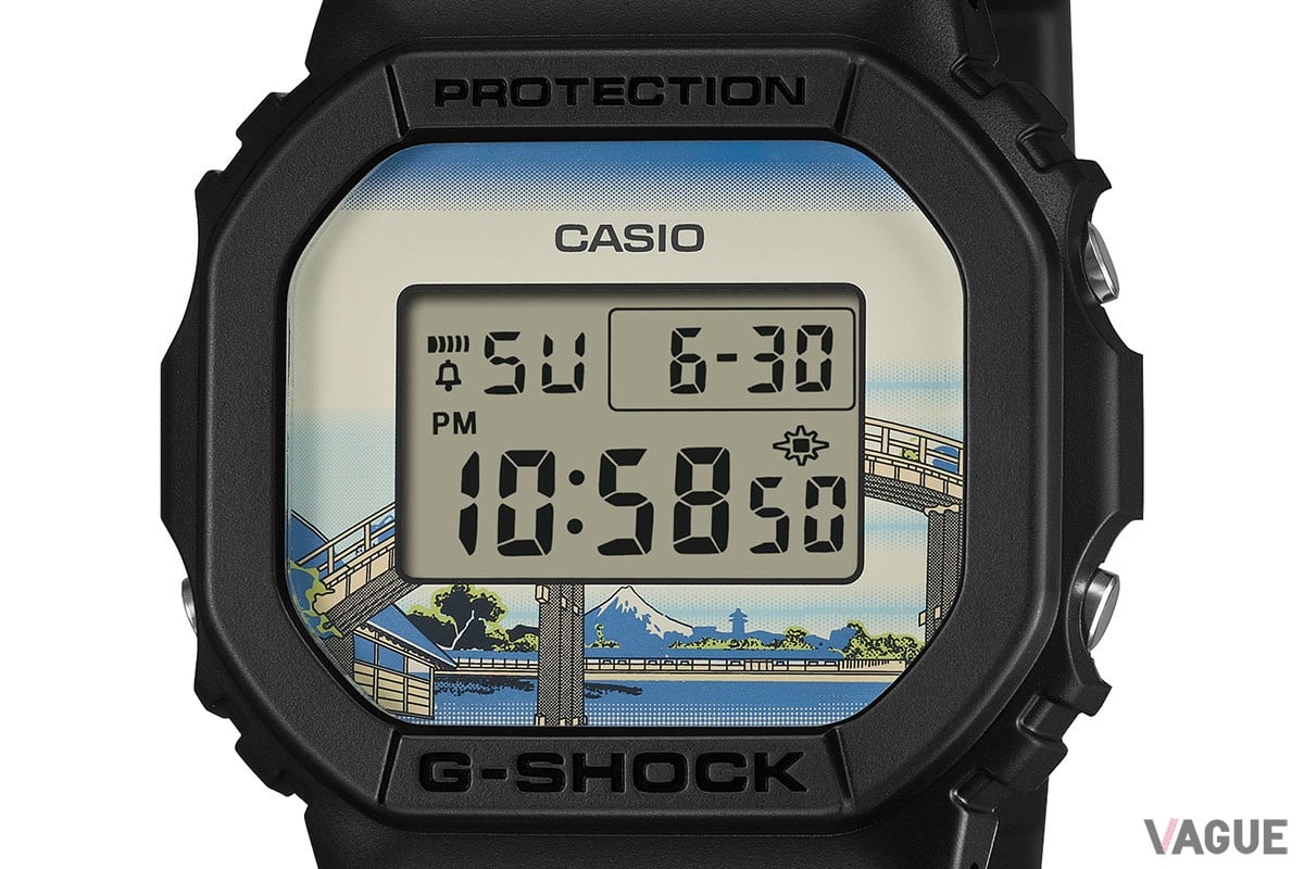 爽やかなブルーが印象的な「深川万年橋下」