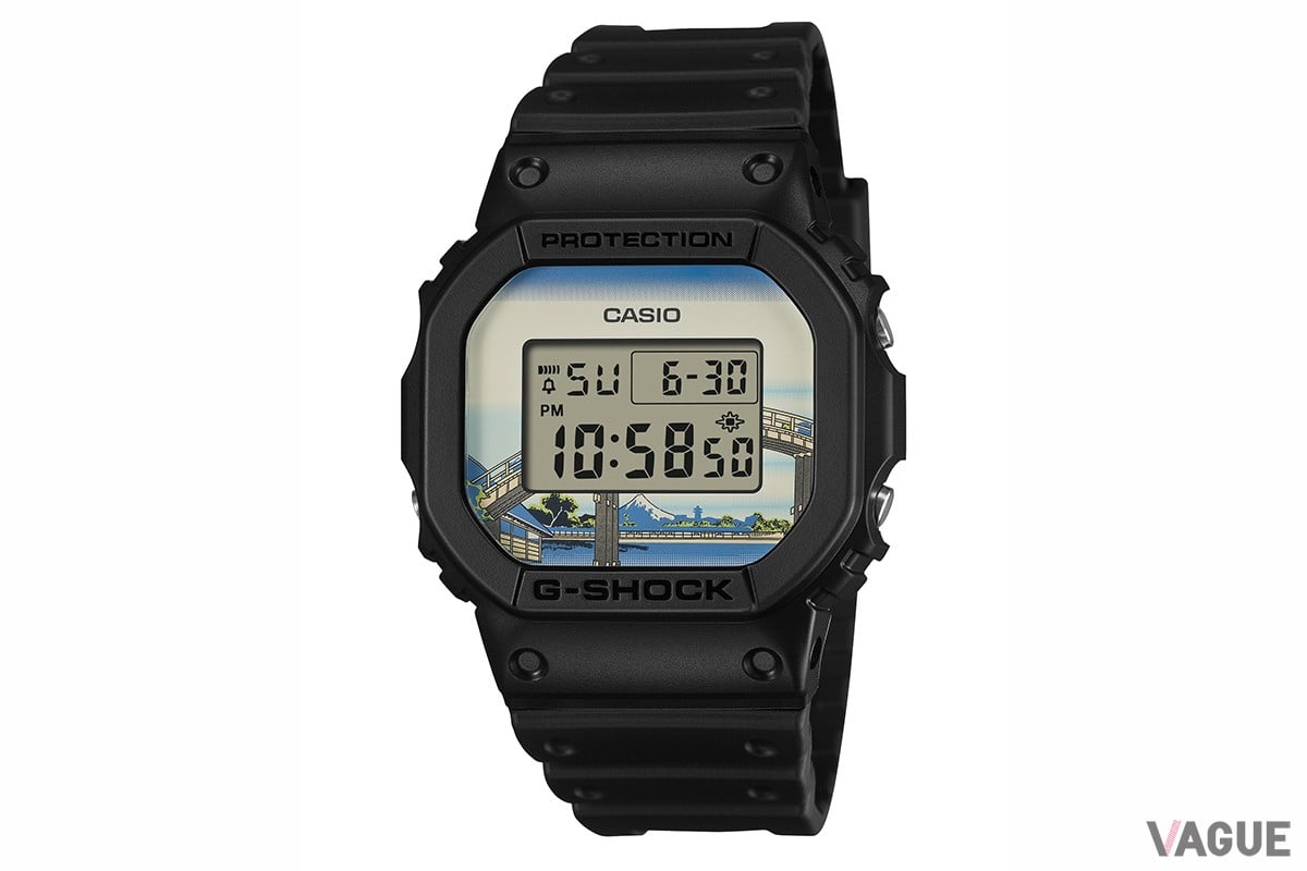 爽やかなブルーが印象的な「深川万年橋下」