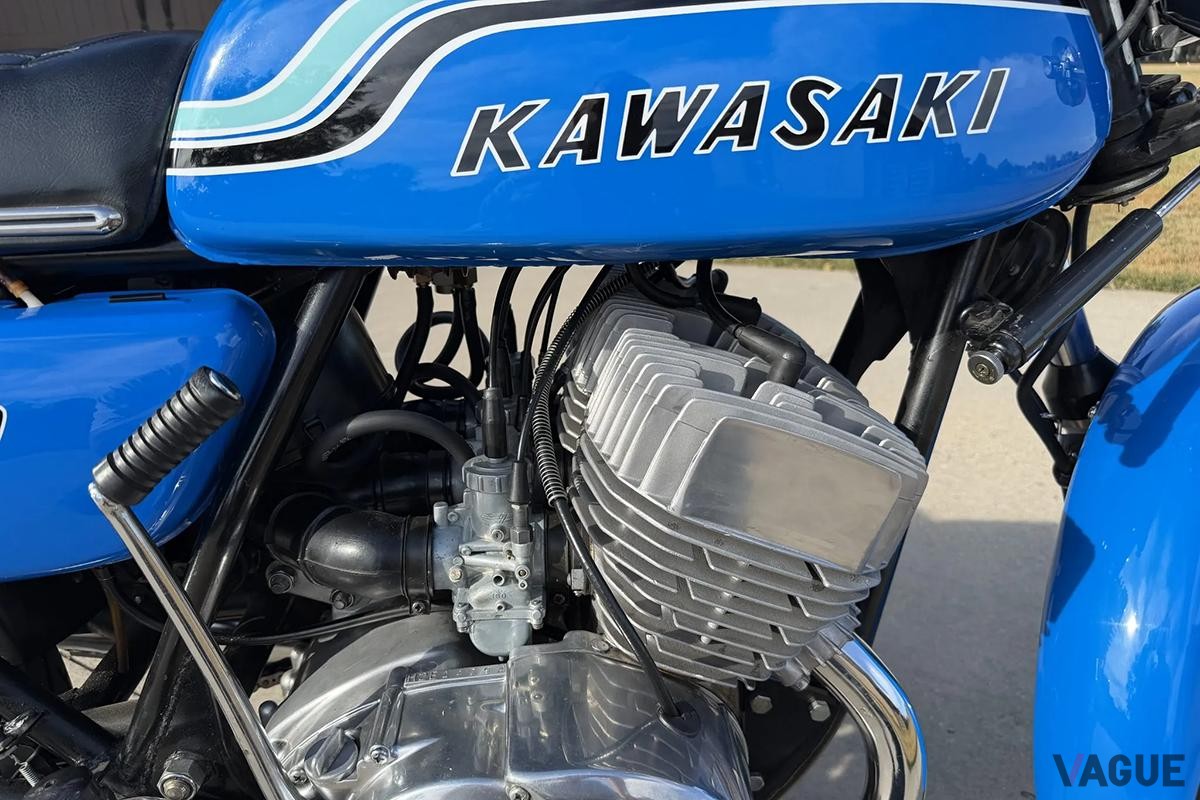 米国オンラインオークションに出品され落札された1972年式カワサキ「H2マッハIV」