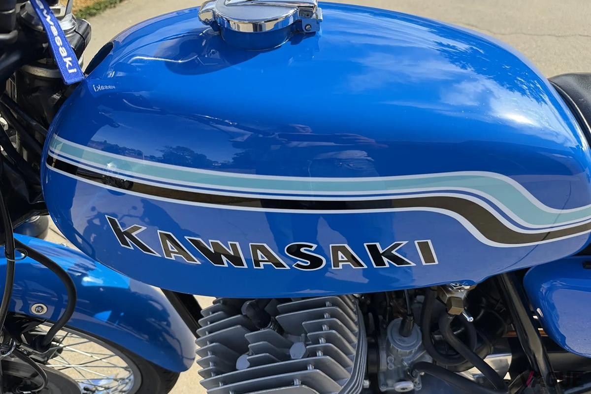 米国オンラインオークションに出品され落札された1972年式カワサキ「H2マッハIV」