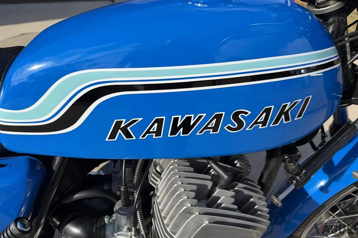 米国オンラインオークションに出品され落札された1972年式カワサキ「H2マッハIV」