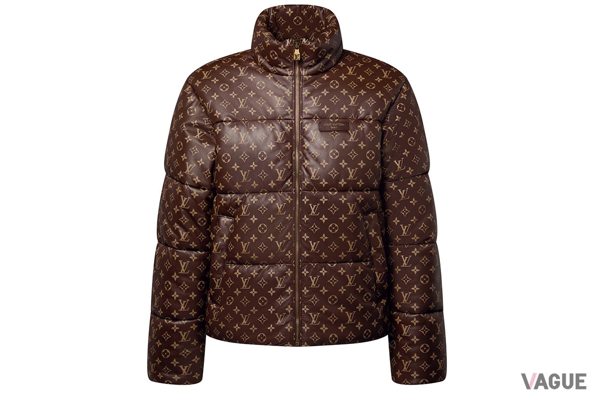 モノグラム レザー パッファージャケット：122万1000円