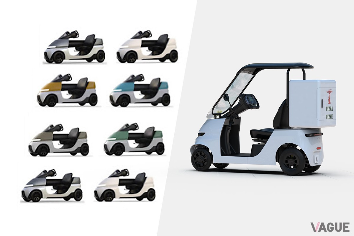 自動運転技術や外装開発を行う企業へのベース車両供給が可能。柔軟なカスタマイズにも対応