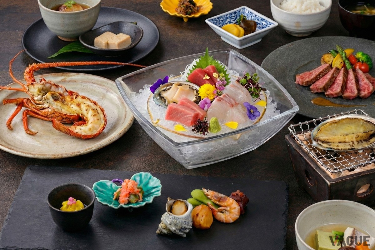 四季折々の本格的な和食コース　イメージ