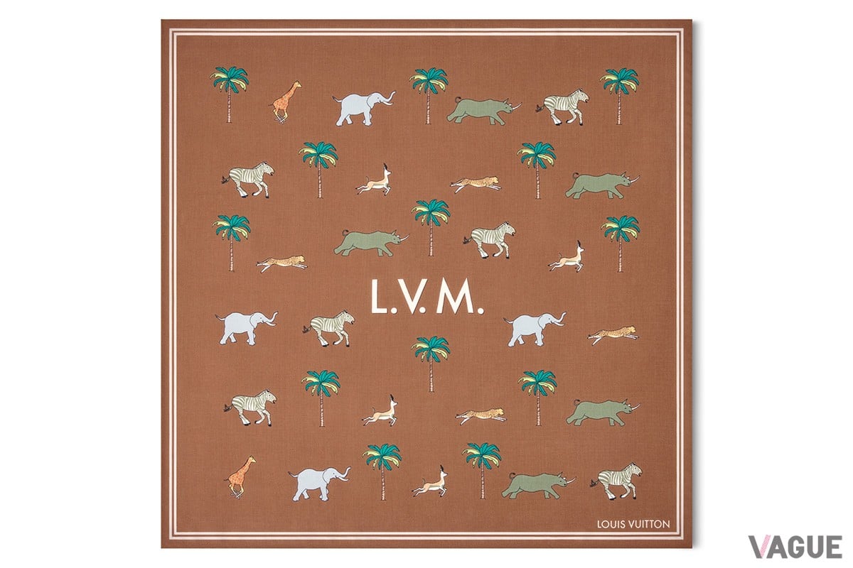 LV×ザ・ダージリン リミテッドバンダナ：5万7200円