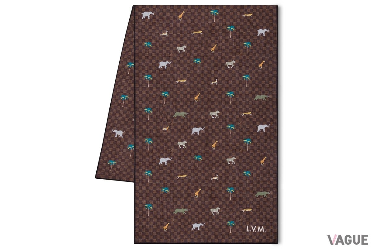 LV ×ザ・ダージリン リミテッド ストール・ダミエ：10万8900円