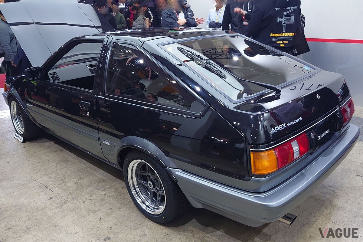 “TOM’S HERITAGE”のAE86「カローラ レビン」