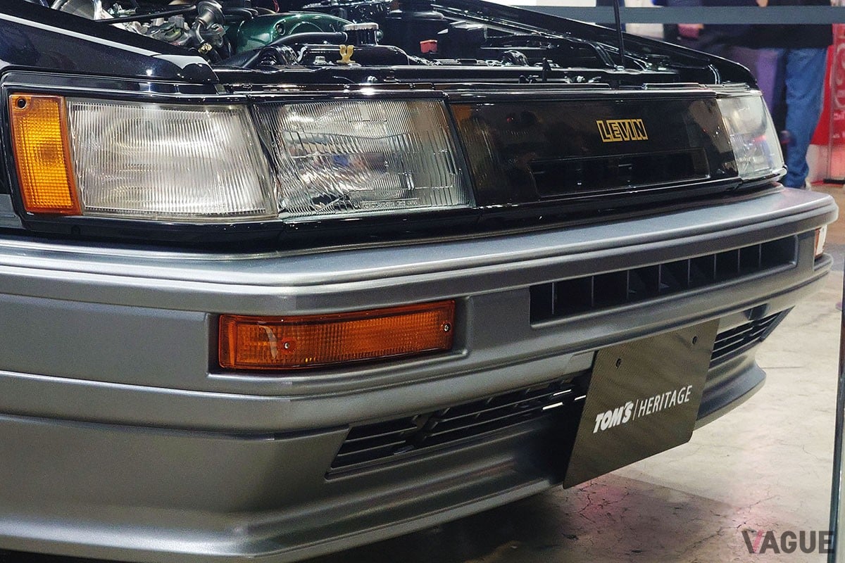 “TOM’S HERITAGE”のAE86「カローラ レビン」