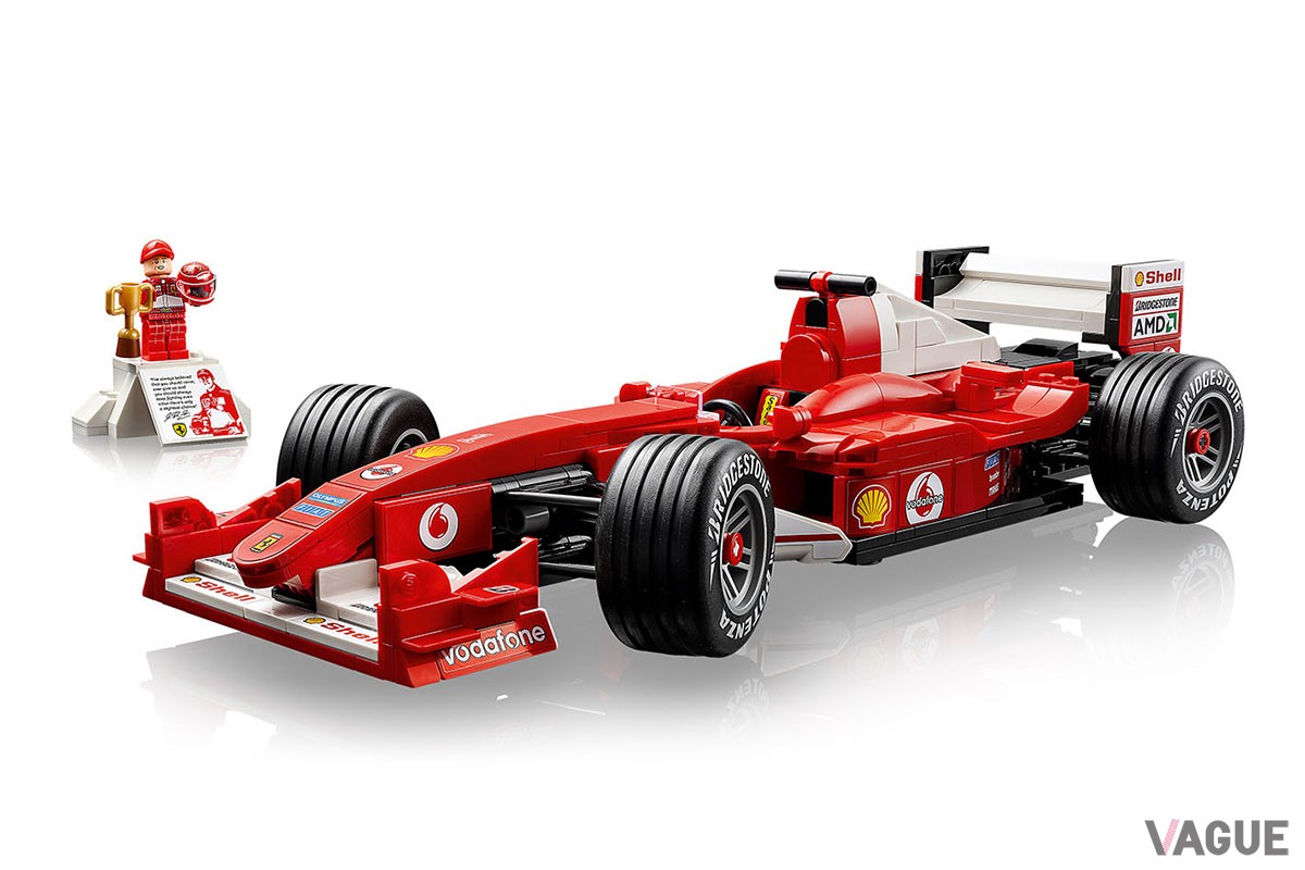 「レゴ アイコン Ferrari F2004 ＆ ミハエル・シューマッハ」