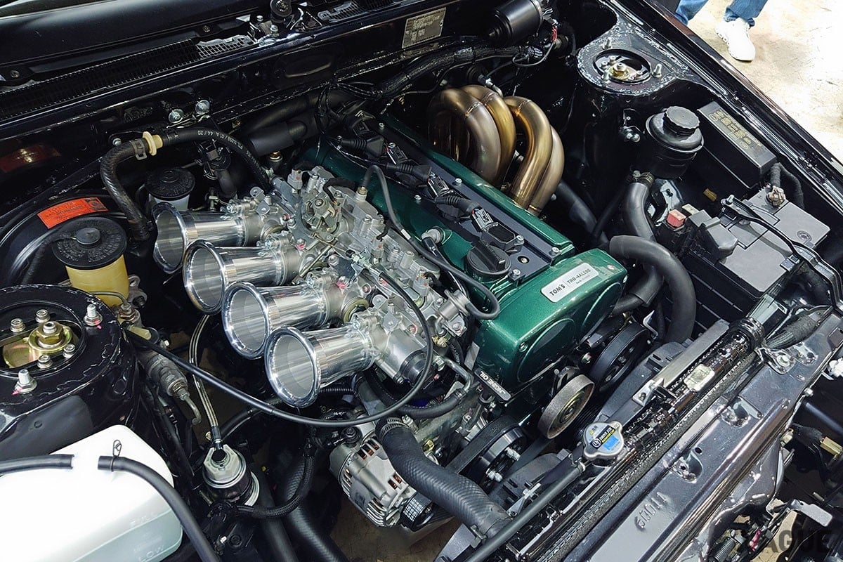 “TOM’S HERITAGE”のAE86「カローラ レビン」