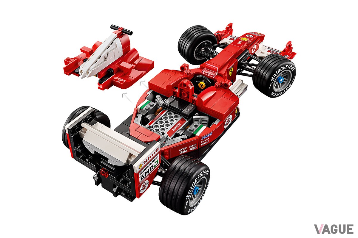 「レゴ アイコン Ferrari F2004 ＆ ミハエル・シューマッハ」