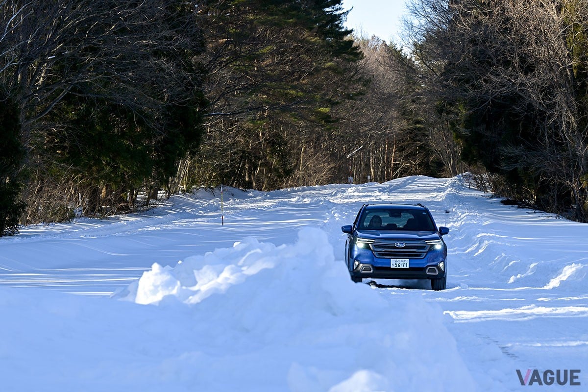 雪上での安定した走りが魅力的なスバル「フォレスター」
