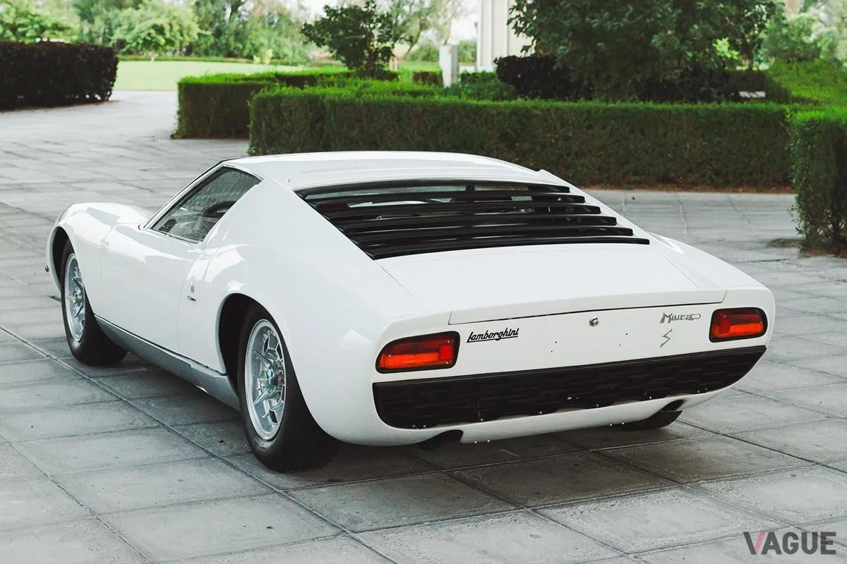 オークションに出品、落札された1968年式ランボルギーニ「ミウラ」(c)BROAD ARROW Auctions