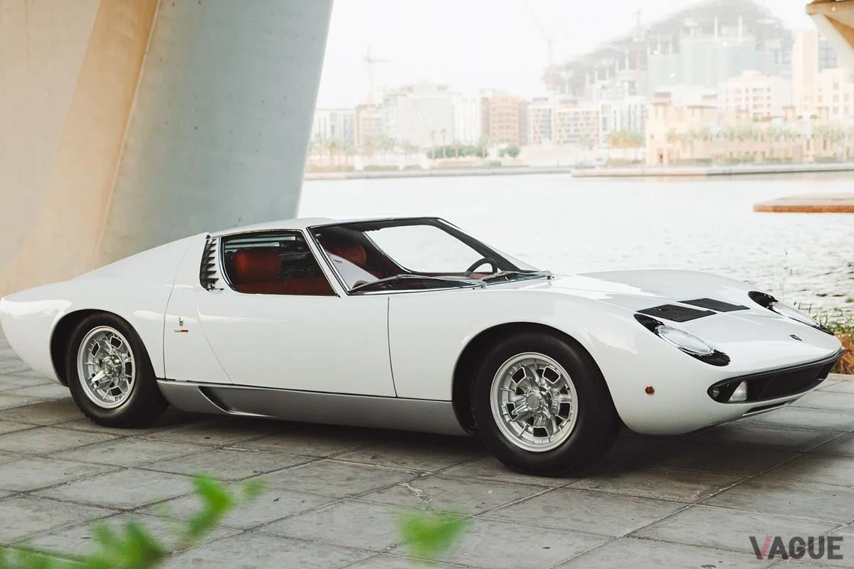 オークションに出品、落札された1968年式ランボルギーニ「ミウラ」(c)BROAD ARROW Auctions