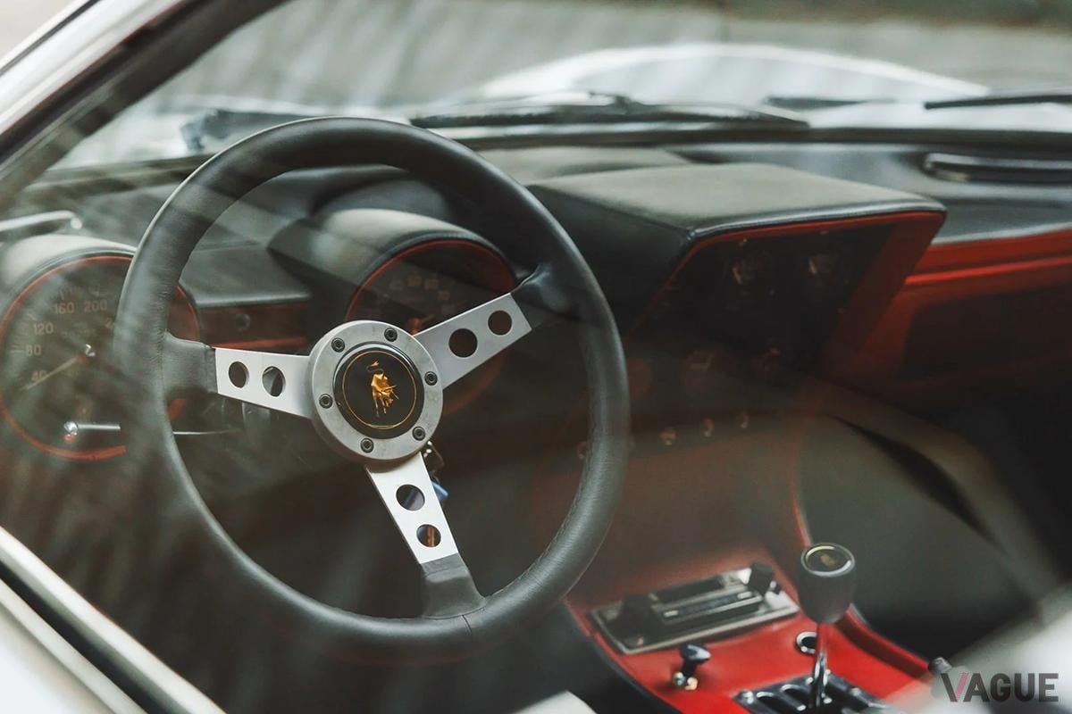 オークションに出品、落札された1968年式ランボルギーニ「ミウラ」(c)BROAD ARROW Auctions