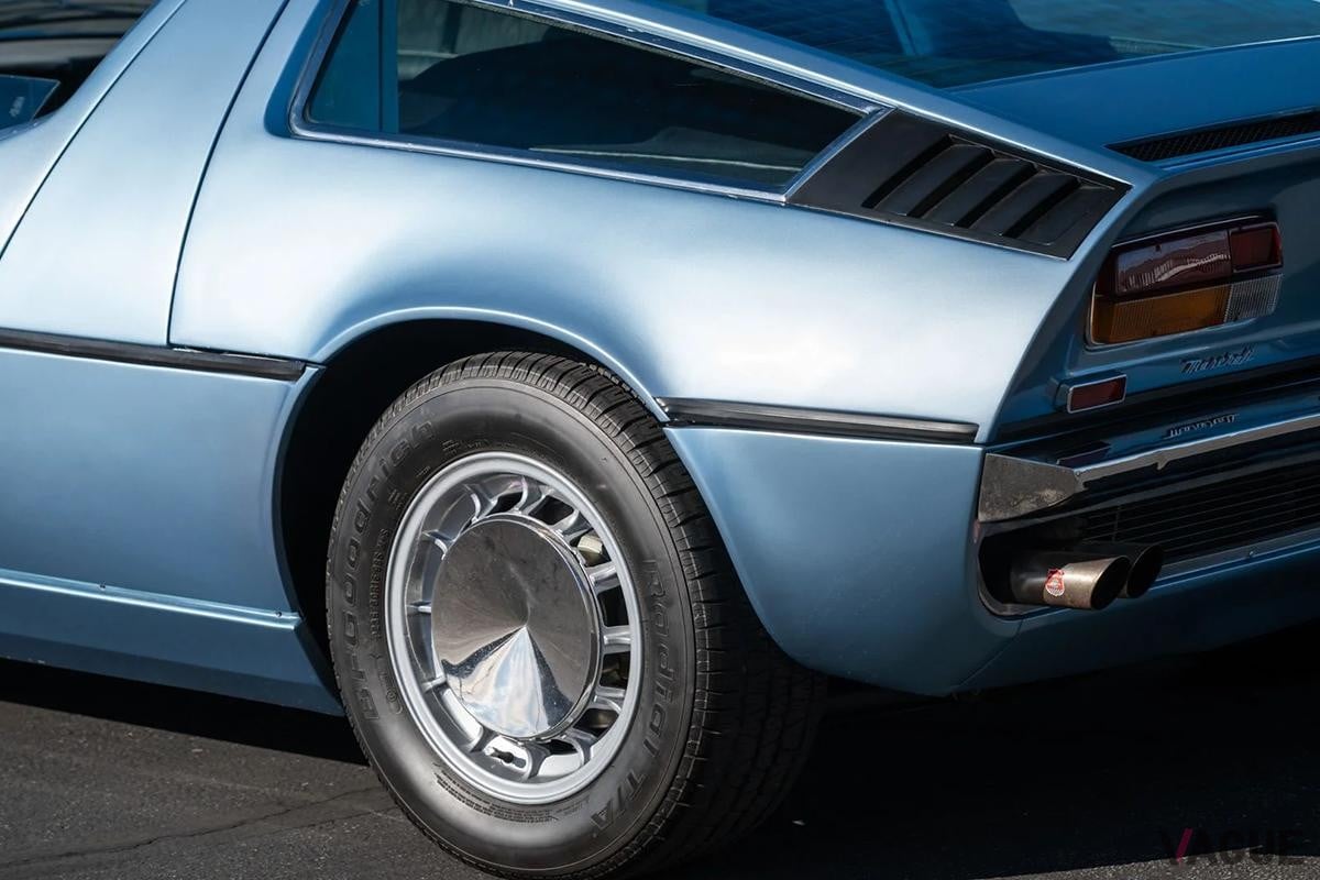 オークションに出品され落札された1972年式マセラティ「ボーラ」(c)BROAD ARROW Auctions