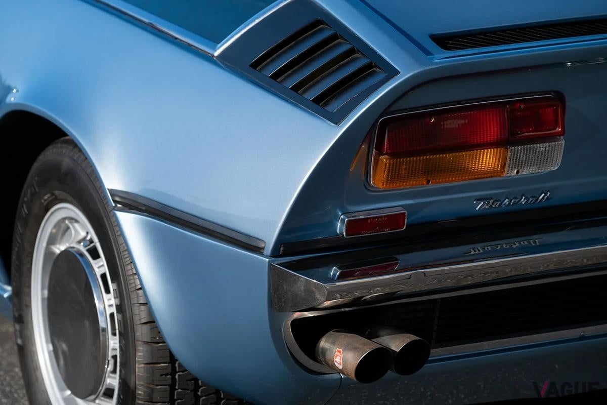 オークションに出品され落札された1972年式マセラティ「ボーラ」(c)BROAD ARROW Auctions