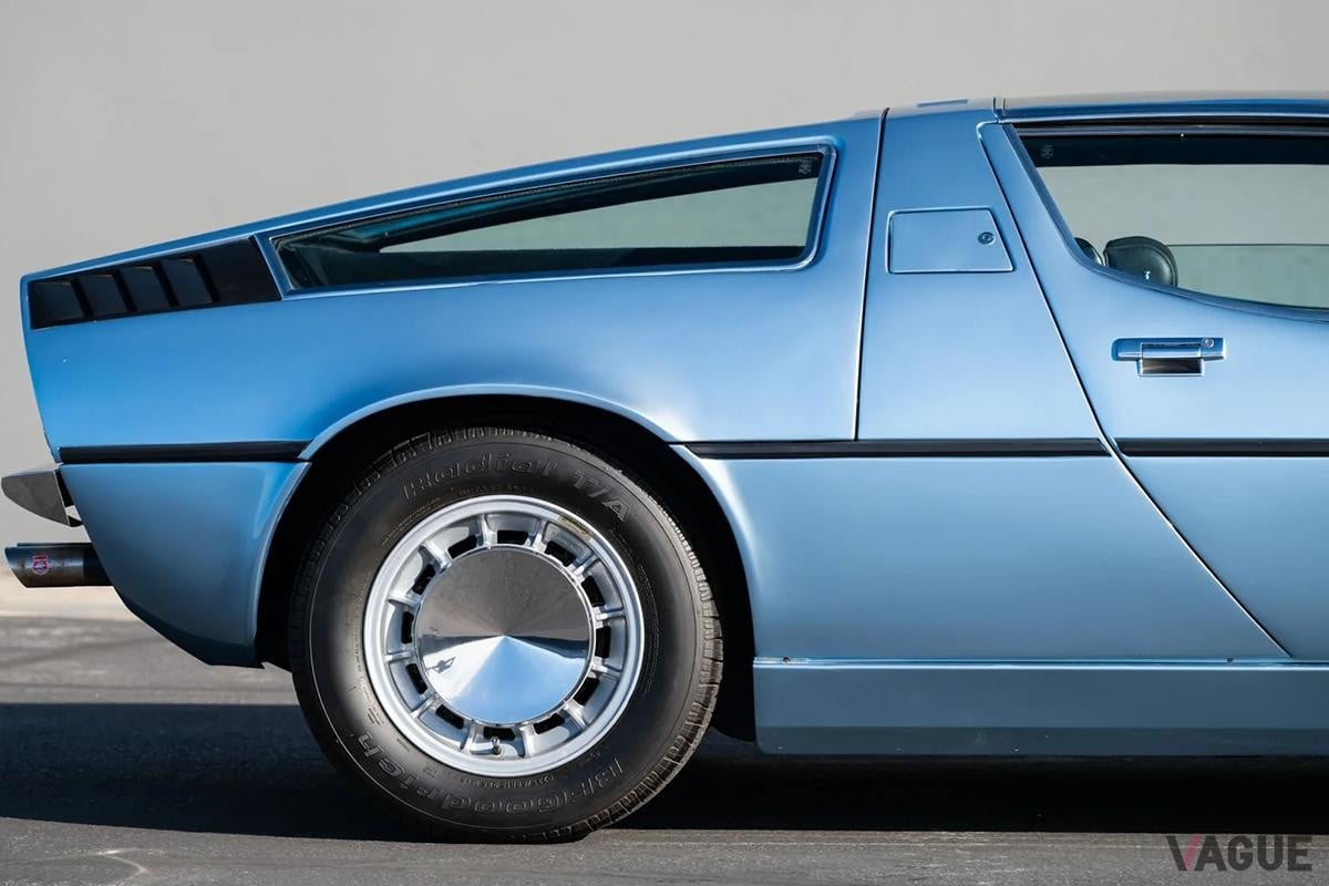 オークションに出品され落札された1972年式マセラティ「ボーラ」(c)BROAD ARROW Auctions