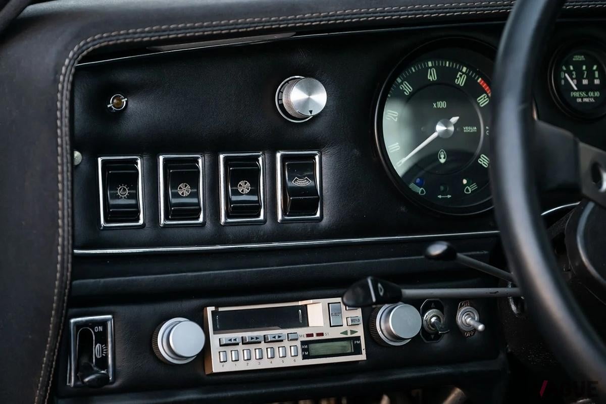 オークションに出品され落札された1972年式マセラティ「ボーラ」(c)BROAD ARROW Auctions