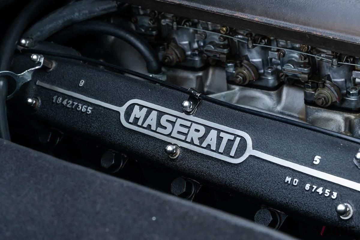 オークションに出品され落札された1972年式マセラティ「ボーラ」(c)BROAD ARROW Auctions