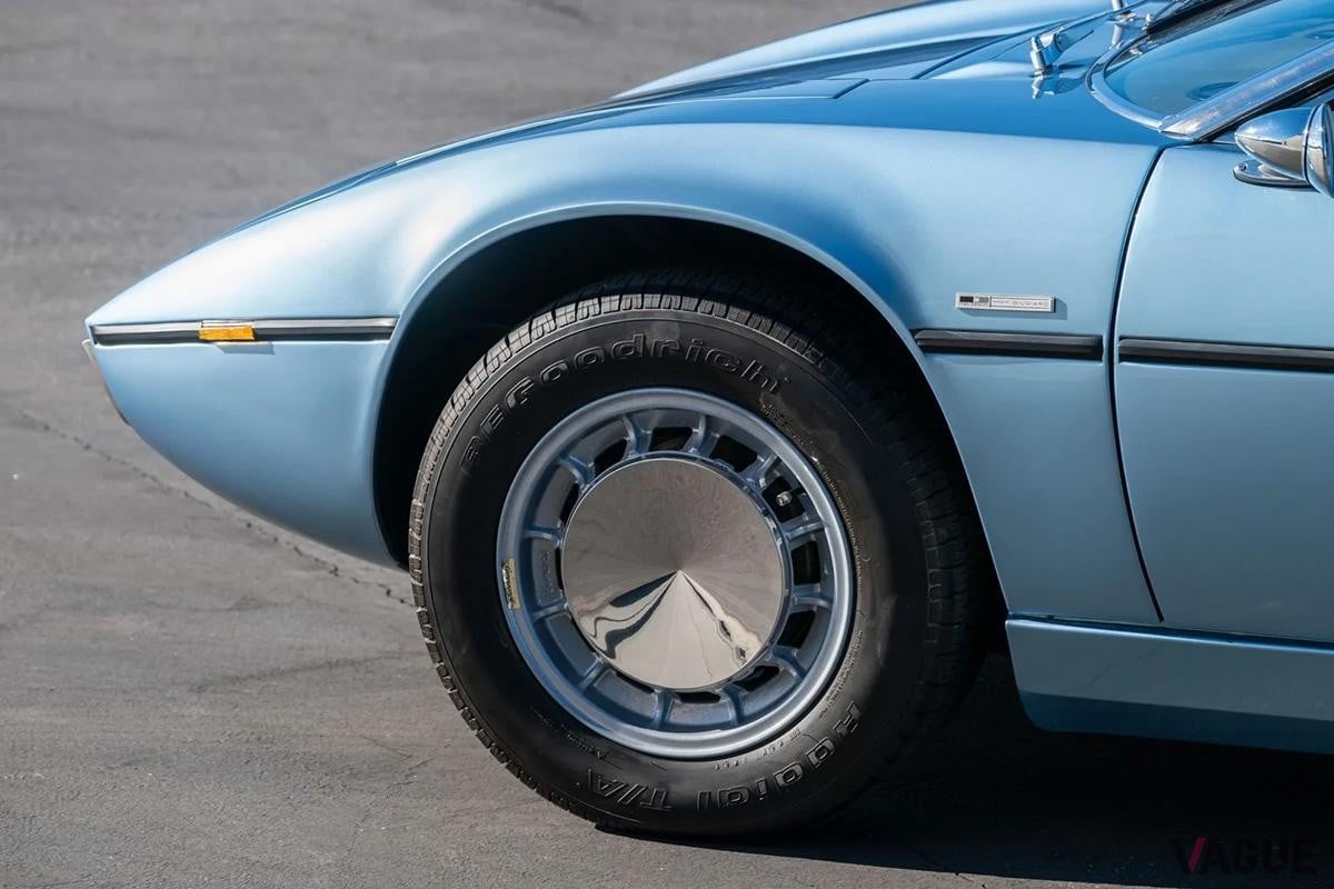 オークションに出品され落札された1972年式マセラティ「ボーラ」(c)BROAD ARROW Auctions