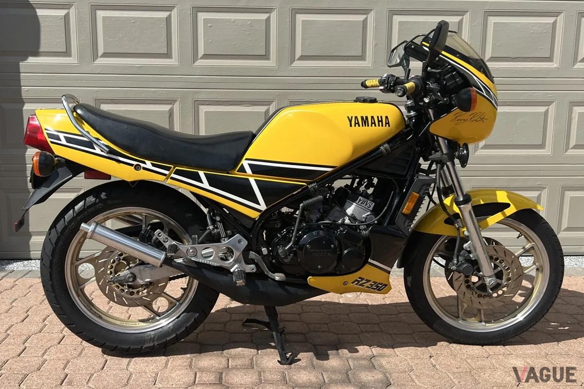 米国オンラインオークションに登場、落札された1984年式ヤマハ「RZ350 ケニー・ロバーツ・エディション」