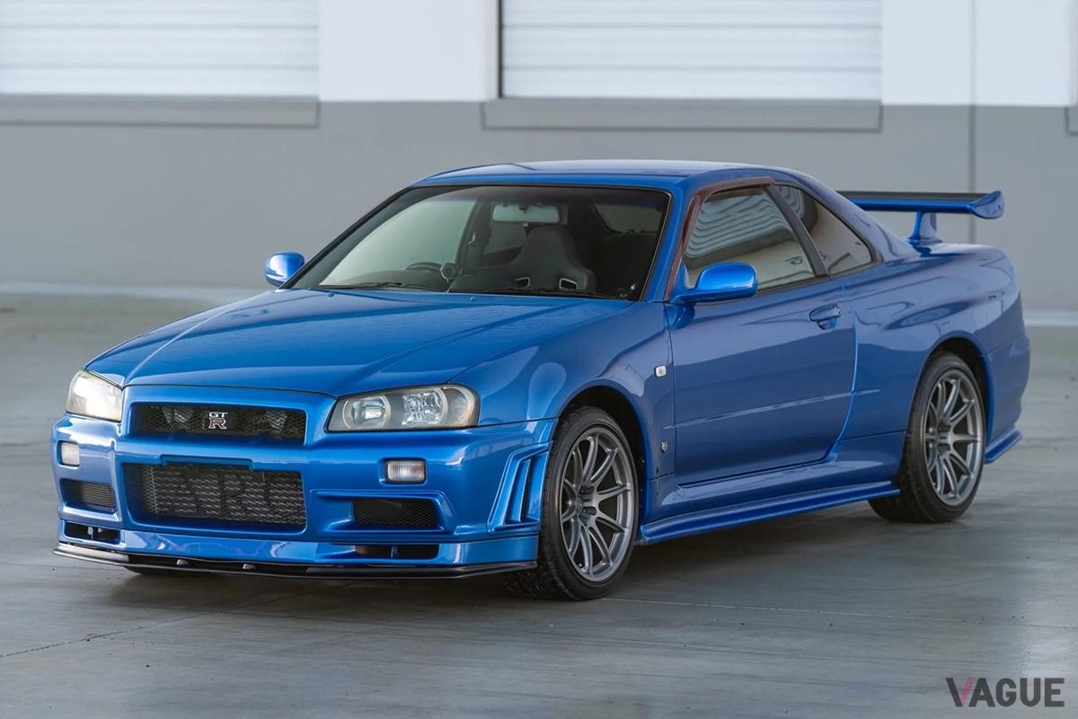 米国オンラインオークションに登場、高値で落札された1999年式R34型日産「スカイラインGT-R」(c)Bring a Trailer