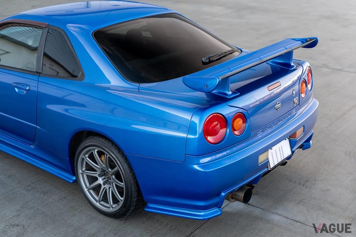 米国オンラインオークションに登場、高値で落札された1999年式R34型日産「スカイラインGT-R」(c)Bring a Trailer
