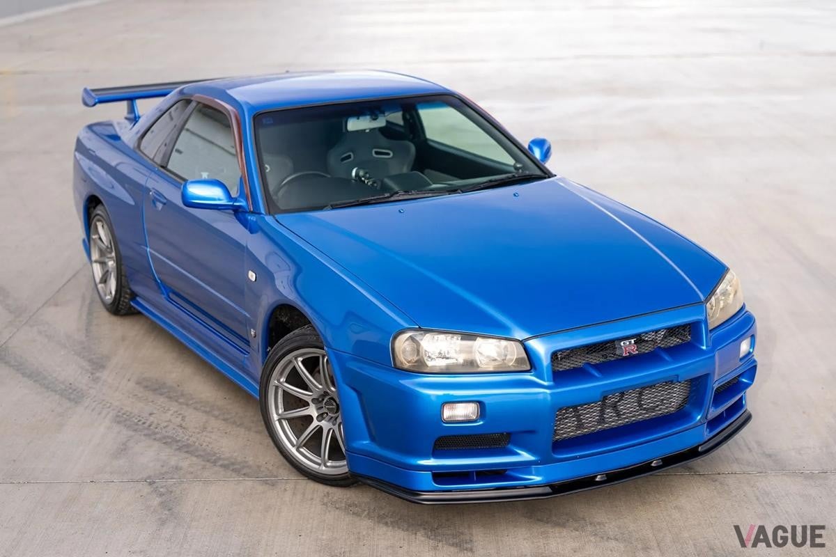 米国オンラインオークションに登場、高値で落札された1999年式R34型日産「スカイラインGT-R」(c)Bring a Trailer