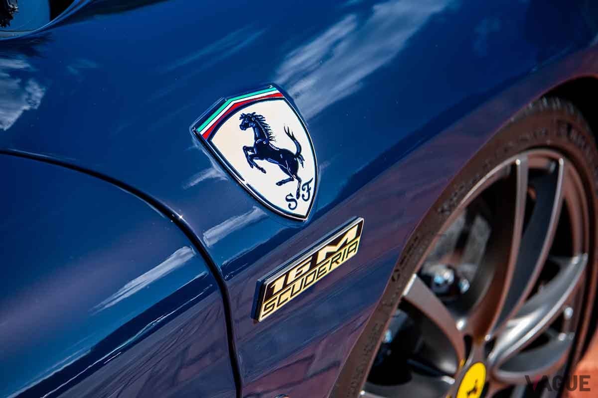オークションに出品され、落札された2009年式フェラーリ「スクーデリア・スパイダー16M」Jorge Guasso(c)2026 Courtesy of RM Sotheby's