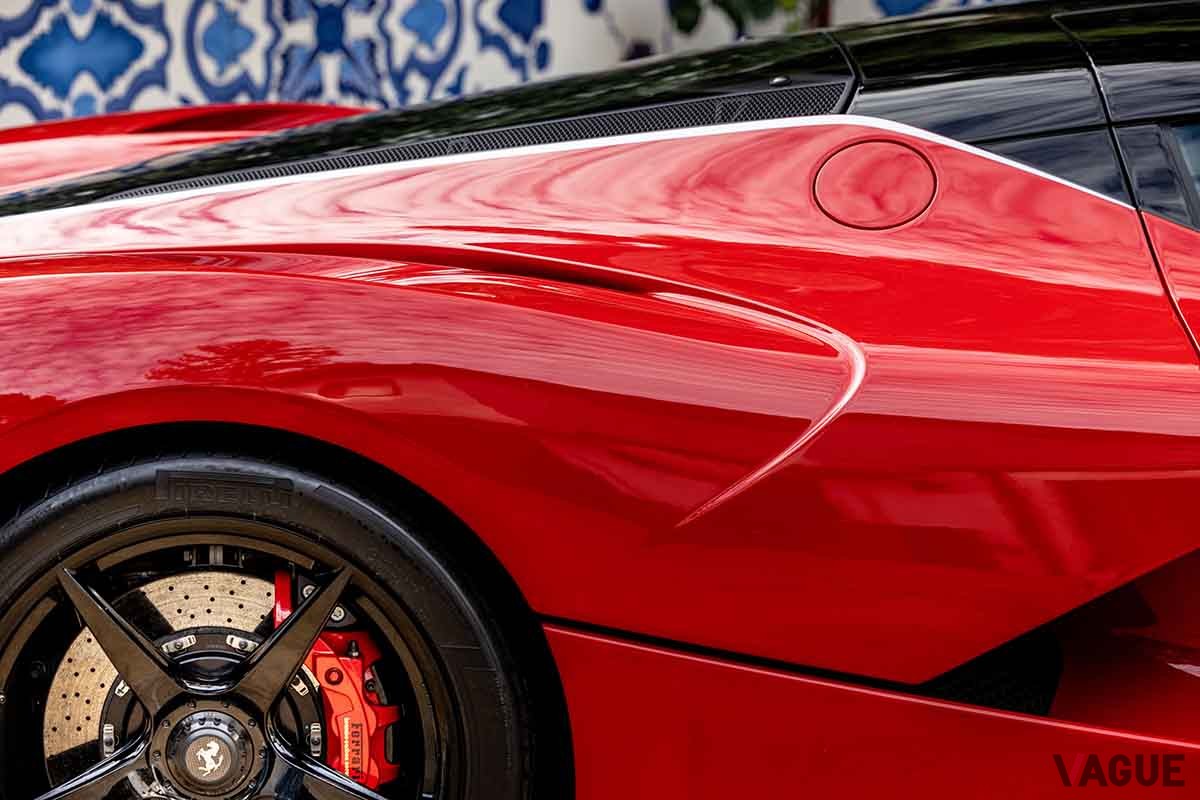 オークションに出品され高値落札された2015年式フェラーリ「ラ・フェラーリ」Michael Alan Ross(c)2026 Courtesy of RM Sotheby's