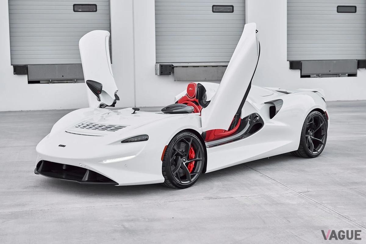 オークションに出品される予定の2021年式マクラーレン「エルバ」(c)BROAD ARROW Auctions