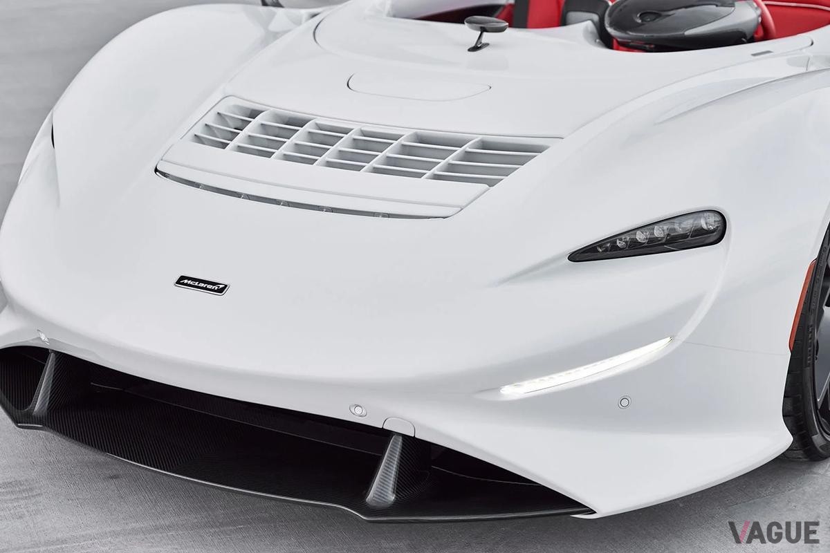 オークションに出品される予定の2021年式マクラーレン「エルバ」(c)BROAD ARROW Auctions