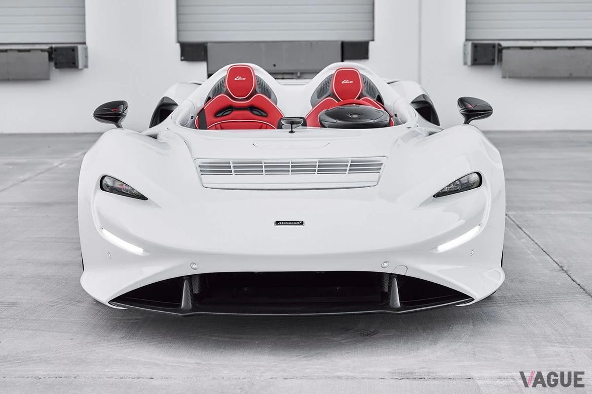オークションに出品される予定の2021年式マクラーレン「エルバ」(c)BROAD ARROW Auctions
