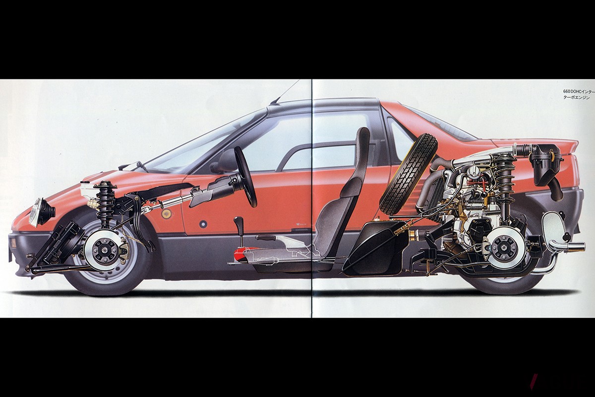 1992年10月に発売されたオートザム「AZ−1」