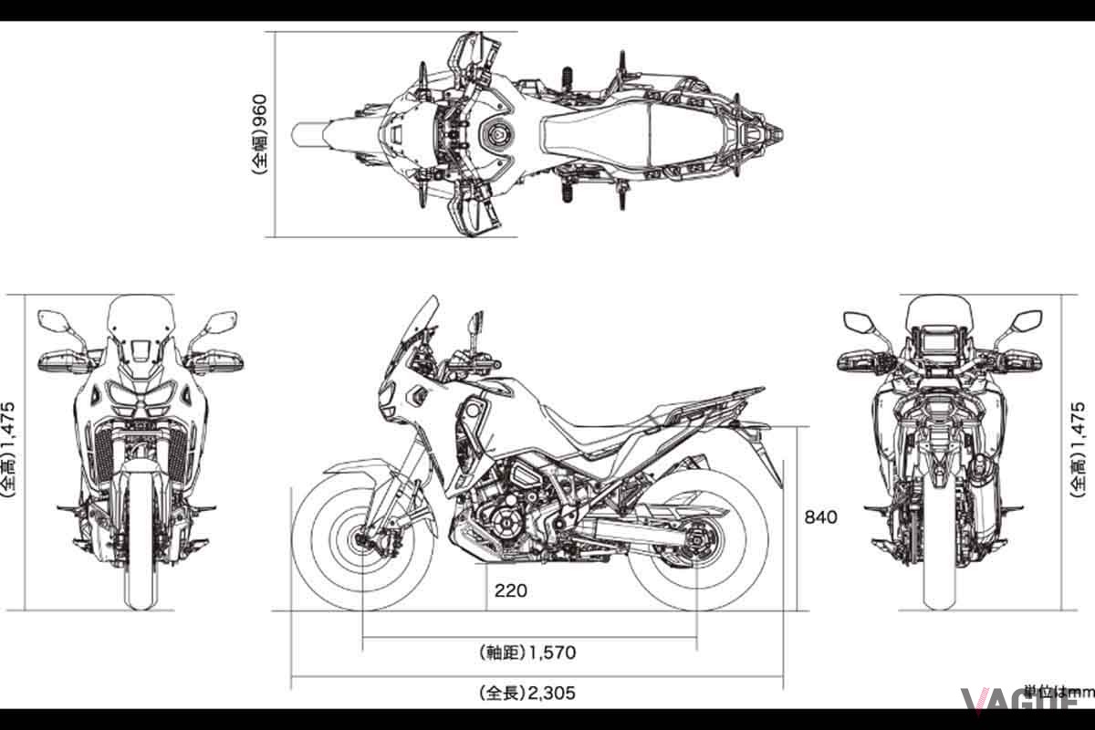 2026年2月19日に発売されるホンダ「CRF1100L アフリカツイン」2026モデル