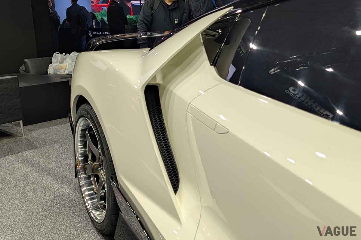 東京オートサロンで展示されたイタルデザインの「NSX」