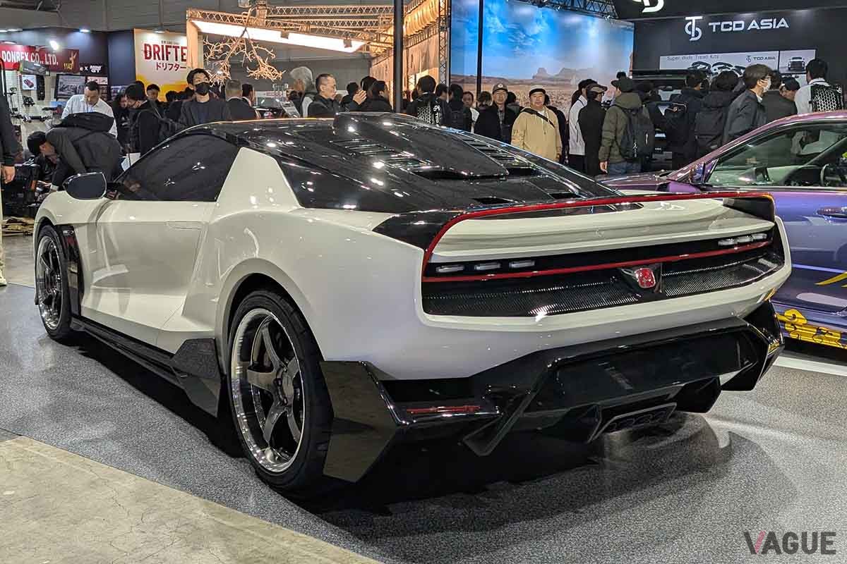 東京オートサロンで展示されたイタルデザインの「NSX」