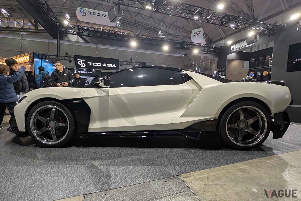 東京オートサロンで展示されたイタルデザインの「NSX」