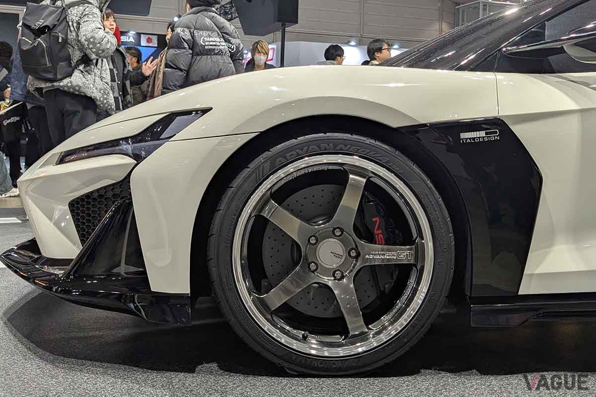 東京オートサロンで展示されたイタルデザインの「NSX」