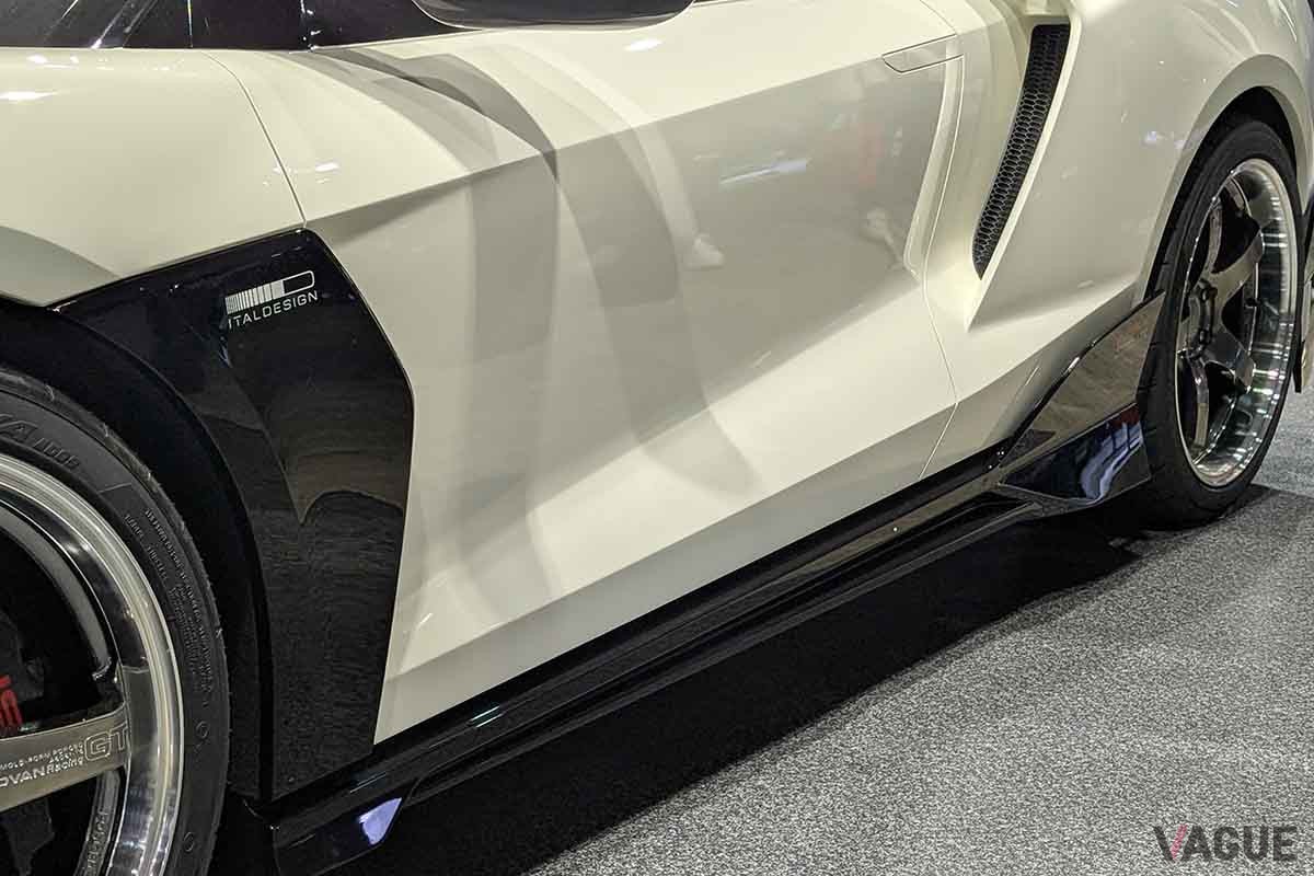 東京オートサロンで展示されたイタルデザインの「NSX」